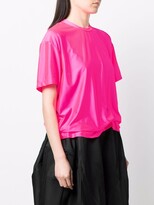Thumbnail for your product : Comme des Garcons gathered-detail short-sleeve T-shirt