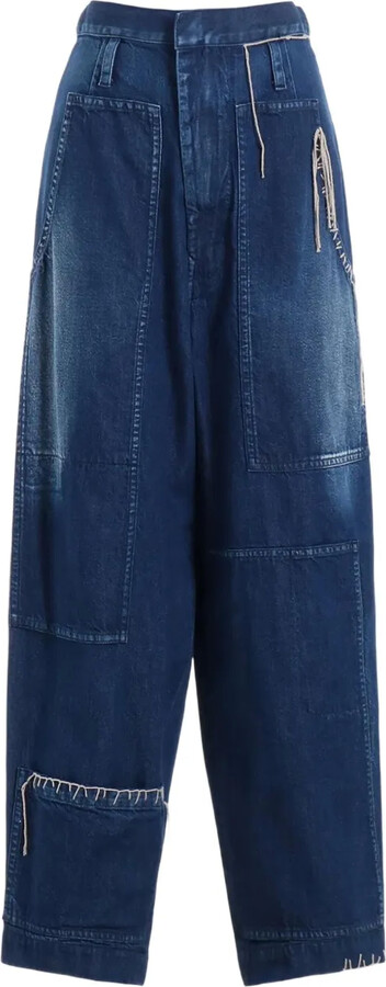 Y's Patchwork Jeans