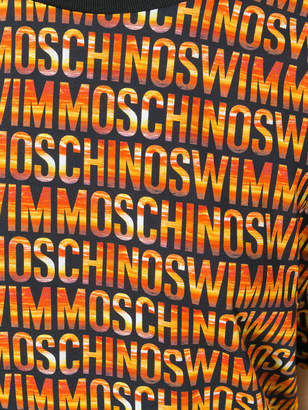 Moschino monogram print T-shirt