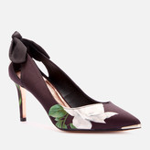 Thumbnail for your product : Ted Baker Women's Elaner Elderflower Mid Heel Court Shoes - Black