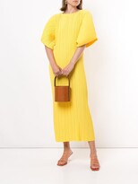 Thumbnail for your product : Bambah Pleated Batwing Sleeve Dress