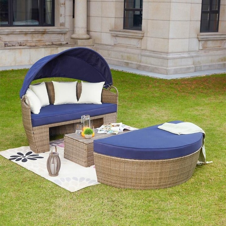 brennon cube patio daybed