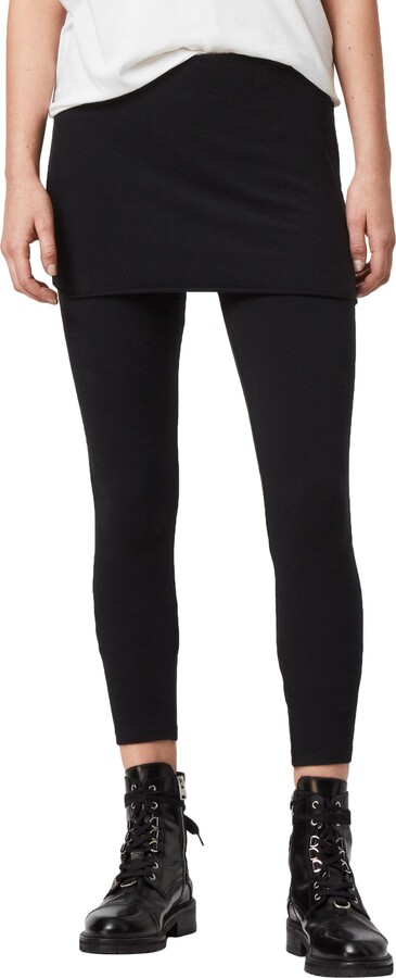 AllSaints Raffi Skirted Leggings