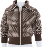 Women's Mosaique Knitted Zip Jacket J 
