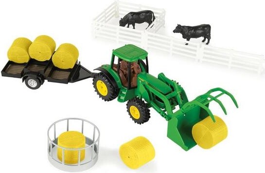 Tomy John Deere 132 Haying Farm Set (21 Piece)