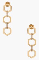 Thumbnail for your product : Rachel Zoe 'Gavriel' Hexagon Linear Drop Earrings