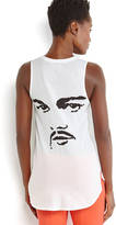 Thumbnail for your product : Patterson J. Kincaid MAN REPELLER By White Graphic Face George Tank