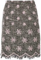 Thumbnail for your product : Giambattista Valli Floral Embroidered Skirt