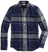Thumbnail for your product : J.Crew Thomas Mason® for flannel shirt in midnight plaid