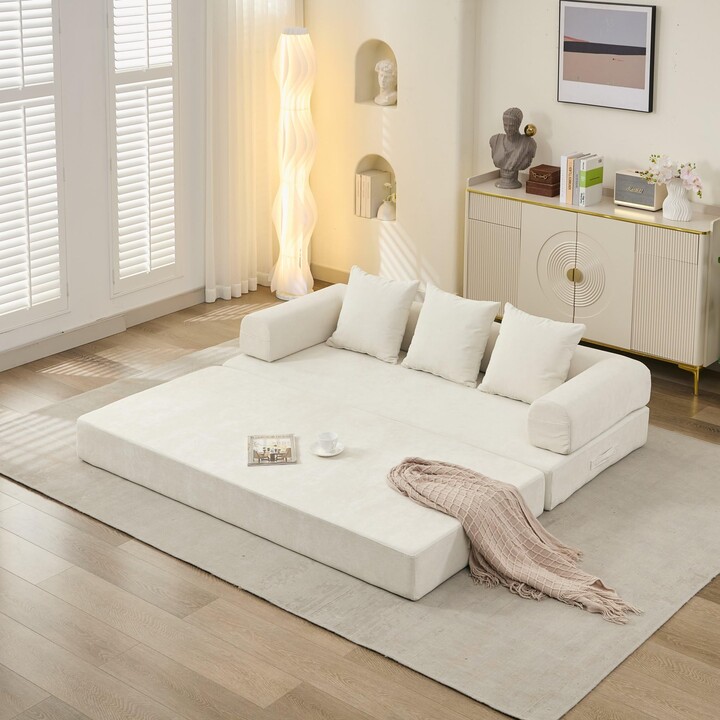 KEIKI Convertible Folding Mattress Couch