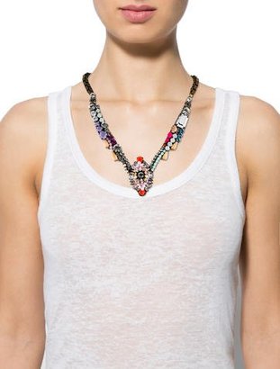 Shourouk Crystal Collar Necklace