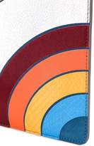 Thumbnail for your product : Anya Hindmarch rainbow motif clutch