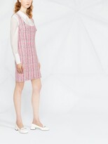 Thumbnail for your product : Alessandra Rich Sleeveless Tweed Dress