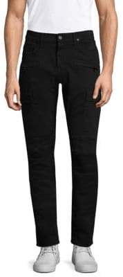Hudson Men's Slim-Fit Cargo Pants - Black - Size 31