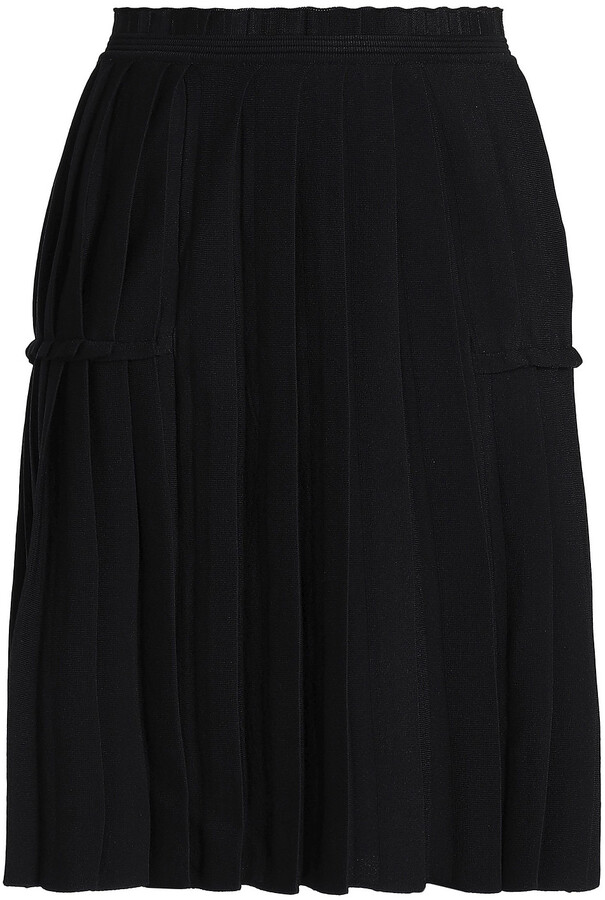 Roberto Cavalli Asymmetric Silk Crepe De Chine Skirt - ShopStyle