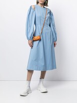 Thumbnail for your product : MSGM long-sleeve A-line dress