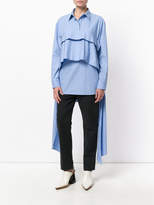 Thumbnail for your product : Cédric Charlier pleated shirt