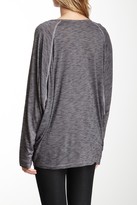 Thumbnail for your product : Go Couture Printed Scoop Neck Tee