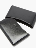 Thumbnail for your product : Lemaire Moulded Leather Cardholder - Black
