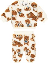 Thumbnail for your product : MOSCHINO BAMBINO Baby teddy sweatshirt and pants