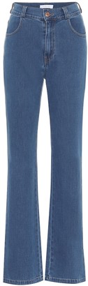 See by Chloe High-rise flared jeans