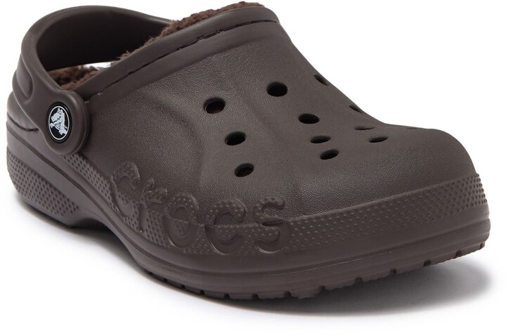 shearling lined crocs