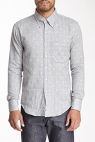 Thumbnail for your product : Naked & Famous 18107 Naked and Famous Naked & Famous Denim Slim Long Sleeve Jacquard Shirt