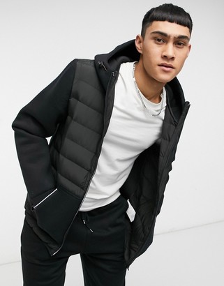 soul star longline puffer jacket