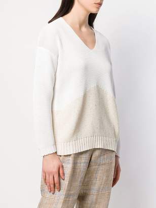 Lorena Antoniazzi colour-block jumper