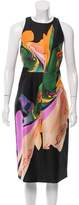 Thumbnail for your product : Josh Goot Abstract Print Silk Dress