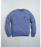 Thumbnail for your product : Fred Perry KIDS blue wool crewneck sweater