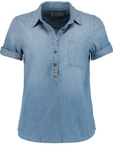 Thumbnail for your product : Current/Elliott The Popover Denim Shirt