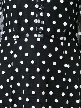 Jill Stuart sheer polka dot dress