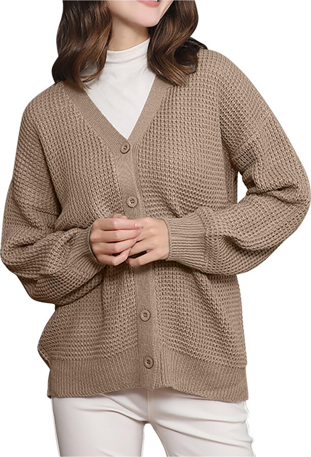 SCOFEEL Women's Cotton Linen Vest V-Neck Button Down Jacquard Sleeveless  Blazer Jacket M-XXL