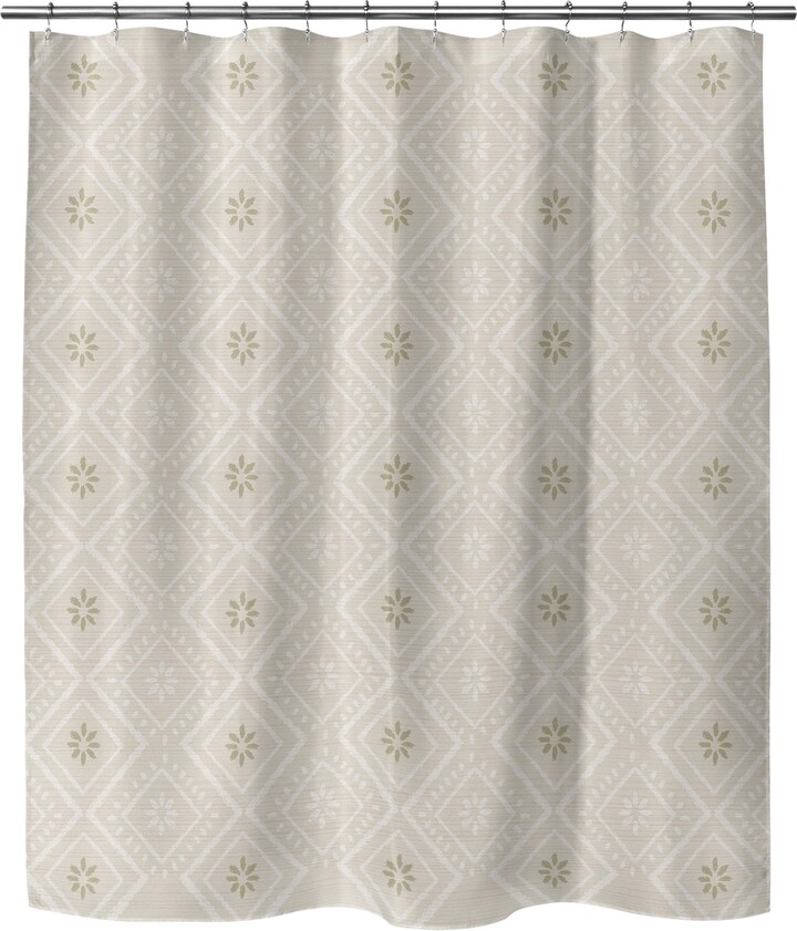 Copper Grove Aleza Shower Curtain - Ivory