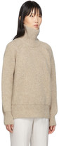 Thumbnail for your product : Ami Alexandre Mattiussi Beige Bulky Wool Sweater