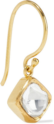 Amrapali Kundan Vintage 18-karat Gold Diamond Earrings