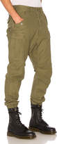 Thumbnail for your product : R 13 Surplus Military Cargo Pants in Olive | FWRD