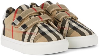 Burberry Baby Vintage Check Markham Straps Sneakers