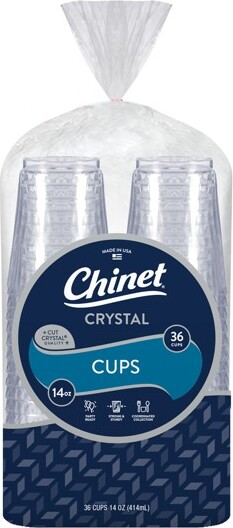 Chinet ChinetCrystalCup-36ct/14oz