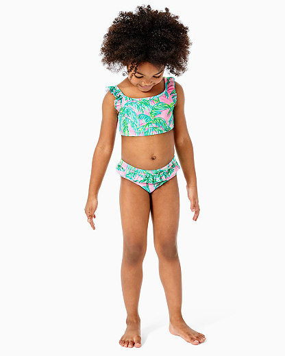 Lilly Pulitzer UPF 50+ Girls Janessa Bikini Set