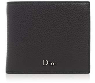 Christian Dior Logo Plaque Wallet