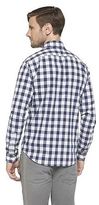 Thumbnail for your product : Merona Men's Plaid Cotton Shirt - Navy