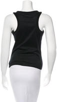 Thumbnail for your product : Fendi Mesh-Accent Sleeveless Top
