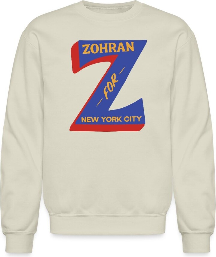 Spreadshirt Zohran For NYC | Mamdani Mayor of New York City Crewneck Sweatshirt