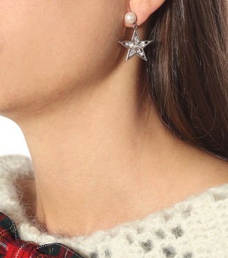 Miu Miu Crystal-embellished earrings