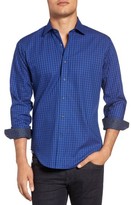 Thumbnail for your product : Bugatchi Men's Check Shaped Fit Sport Shirt