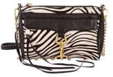 Thumbnail for your product : Rebecca Minkoff Ponyhair Zebra Print Mini M.A.C. Crossbody Bag