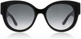Jimmy Choo POLLIE/S Sunglasses Black 807 55mm