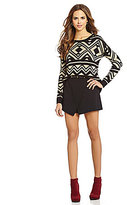 Thumbnail for your product : Gianni Bini Beverly Tribal Sweater